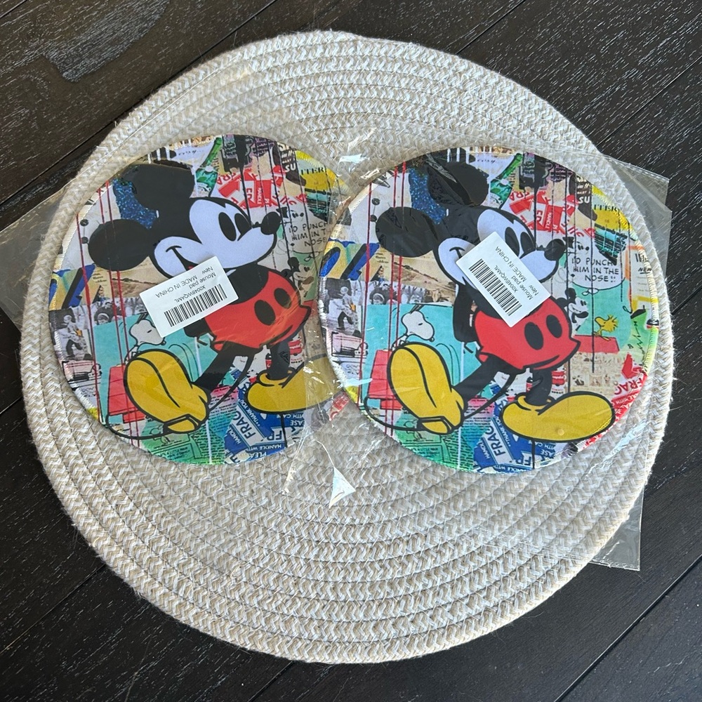 Mickey Mouse 🐭 Mouse Pads (2)